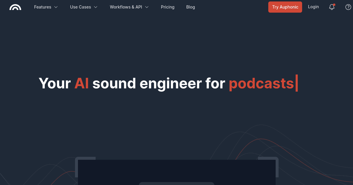 Auphonic banner