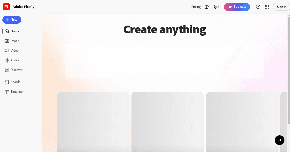 Adobe Firefly banner