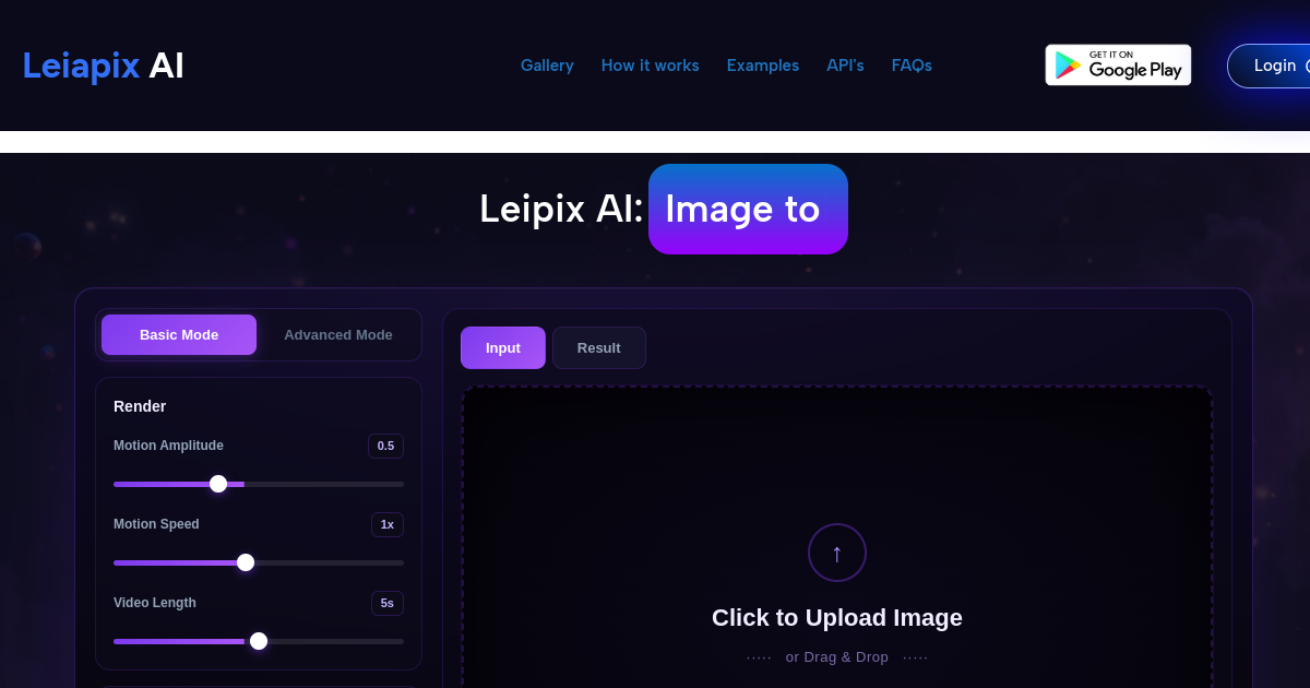 Leiapix Ai banner