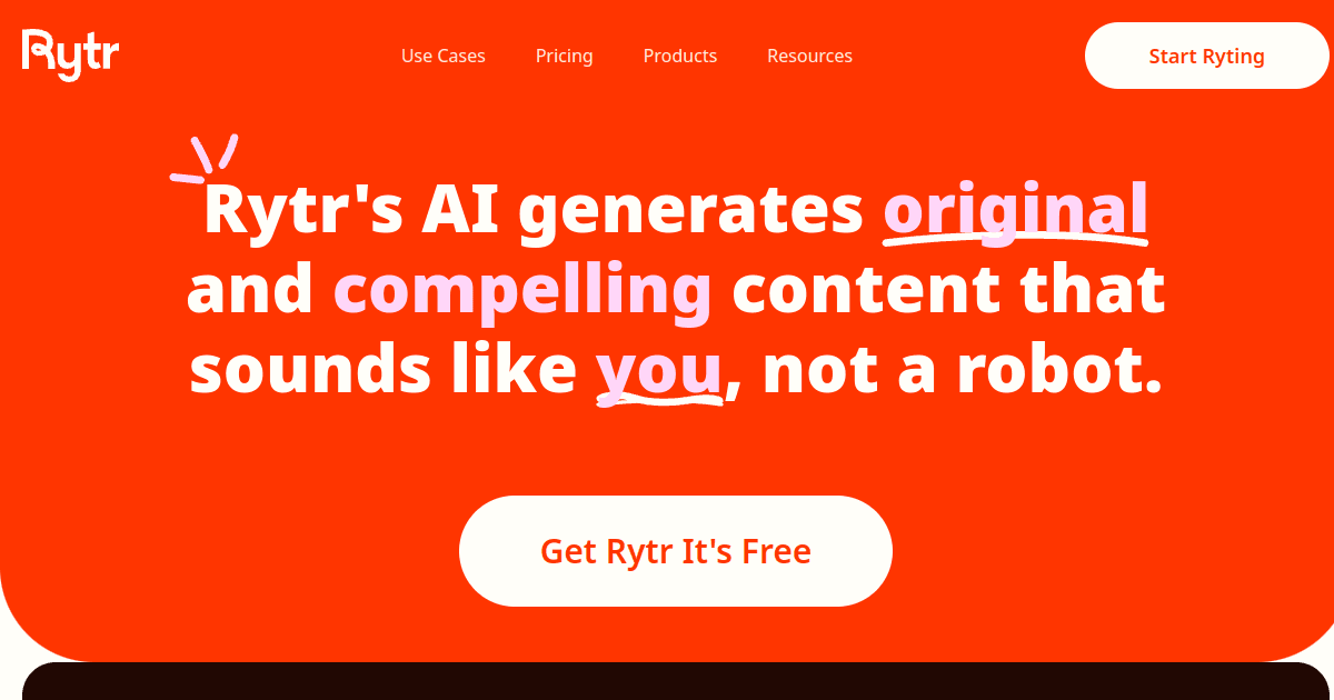 Rytr banner