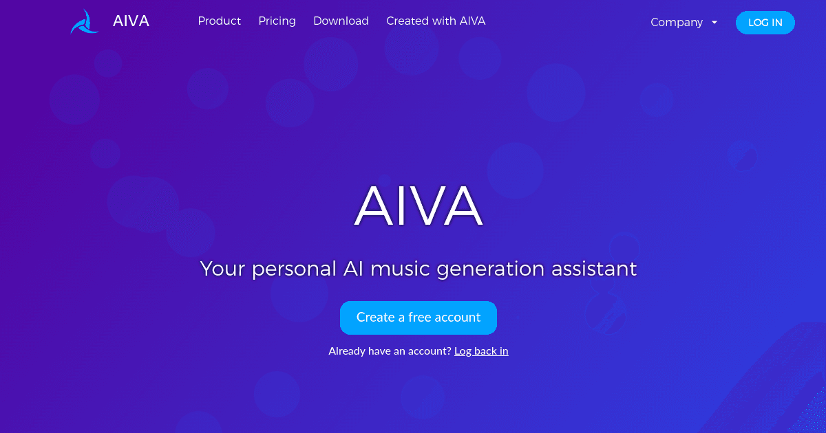 AIVA banner