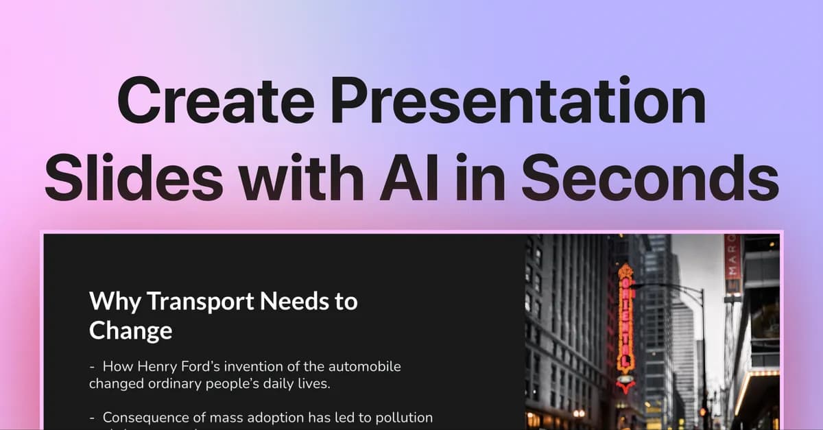 SlidesAI banner