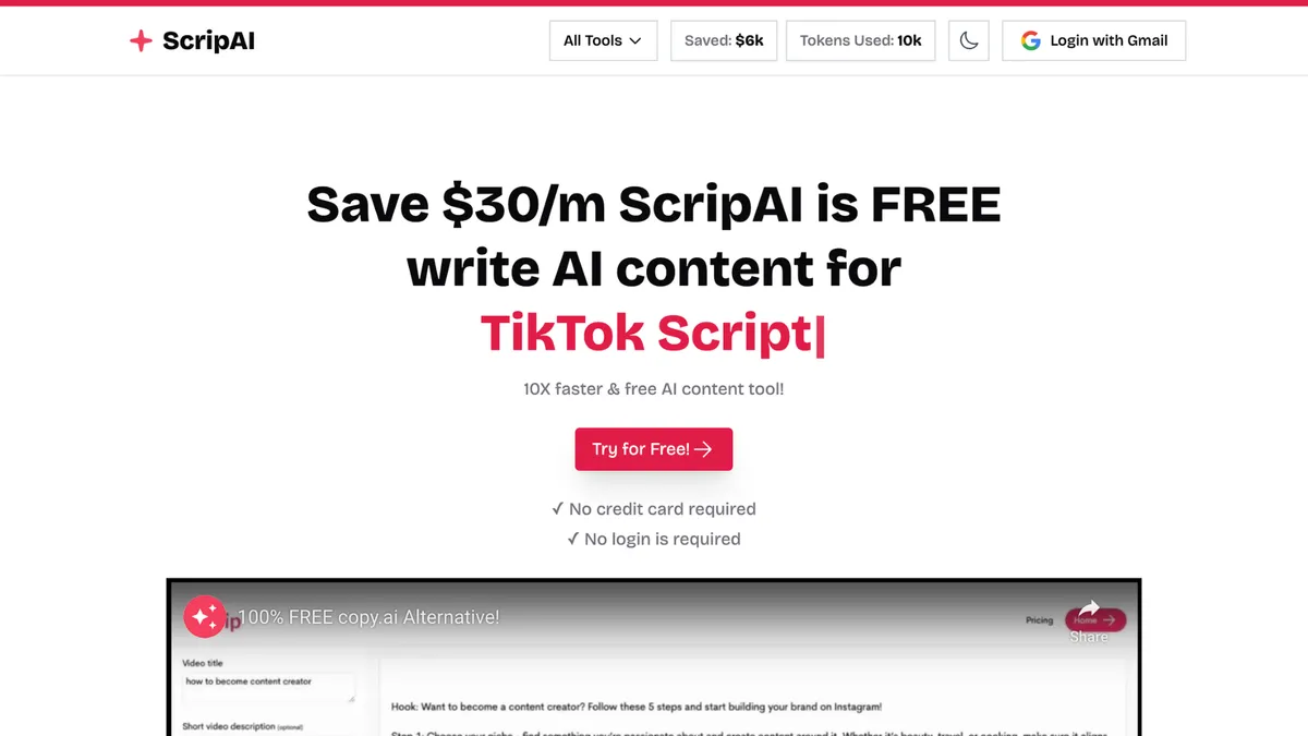 Scrip Ai banner