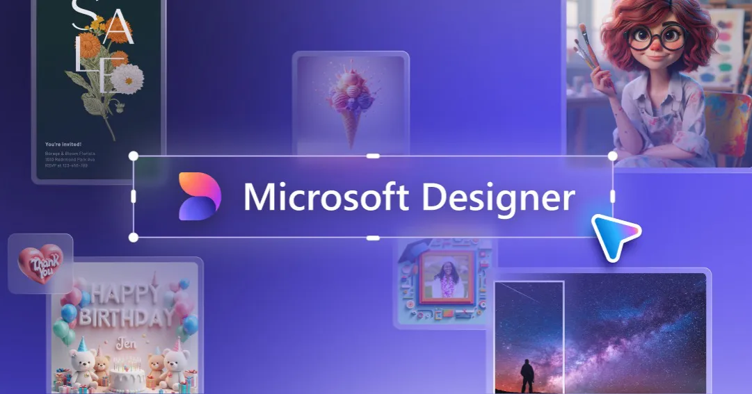 Microsoft Designer banner