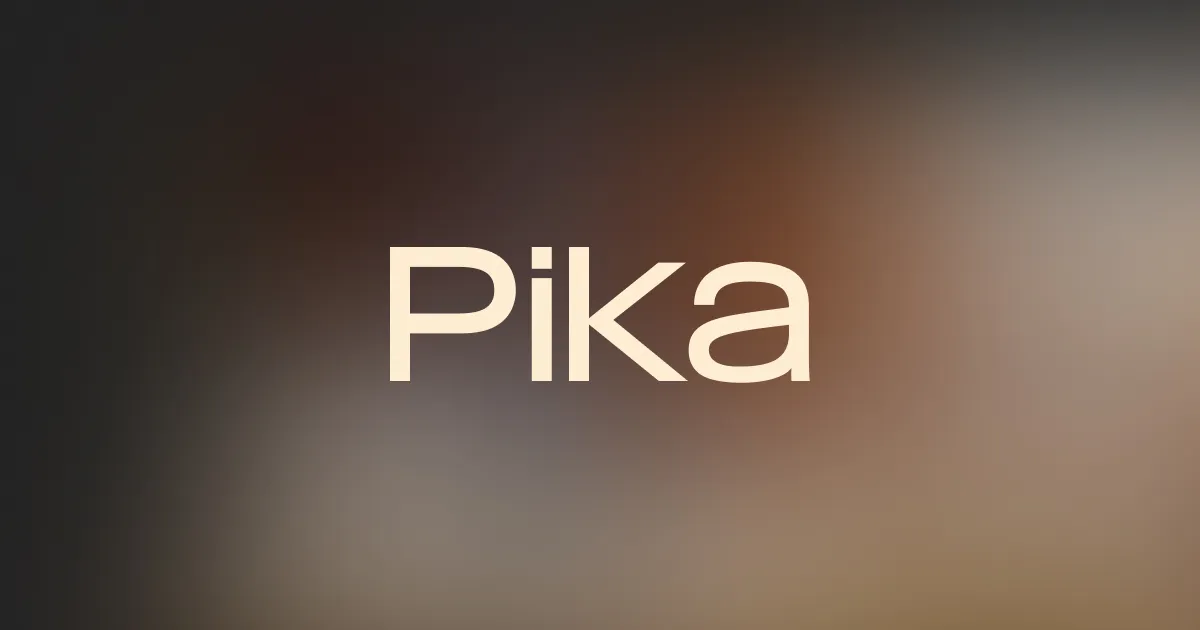 Pika banner