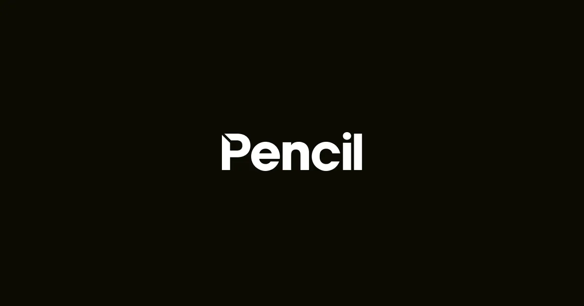 Pencil banner