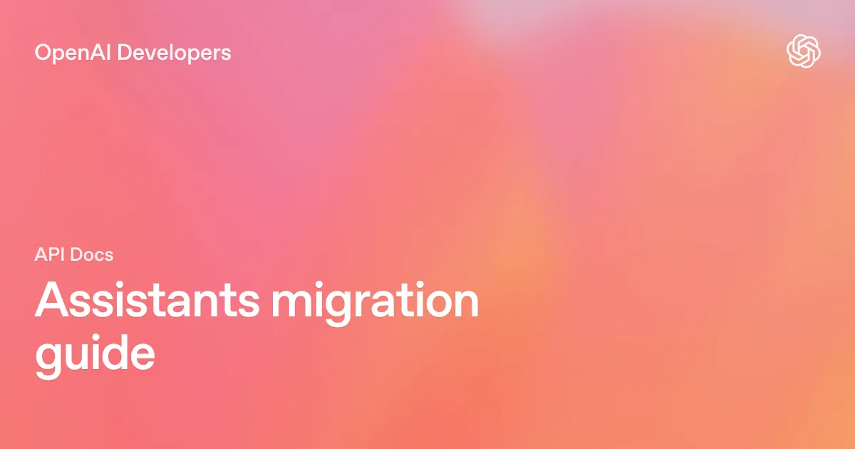 OpenAI Assistants API banner
