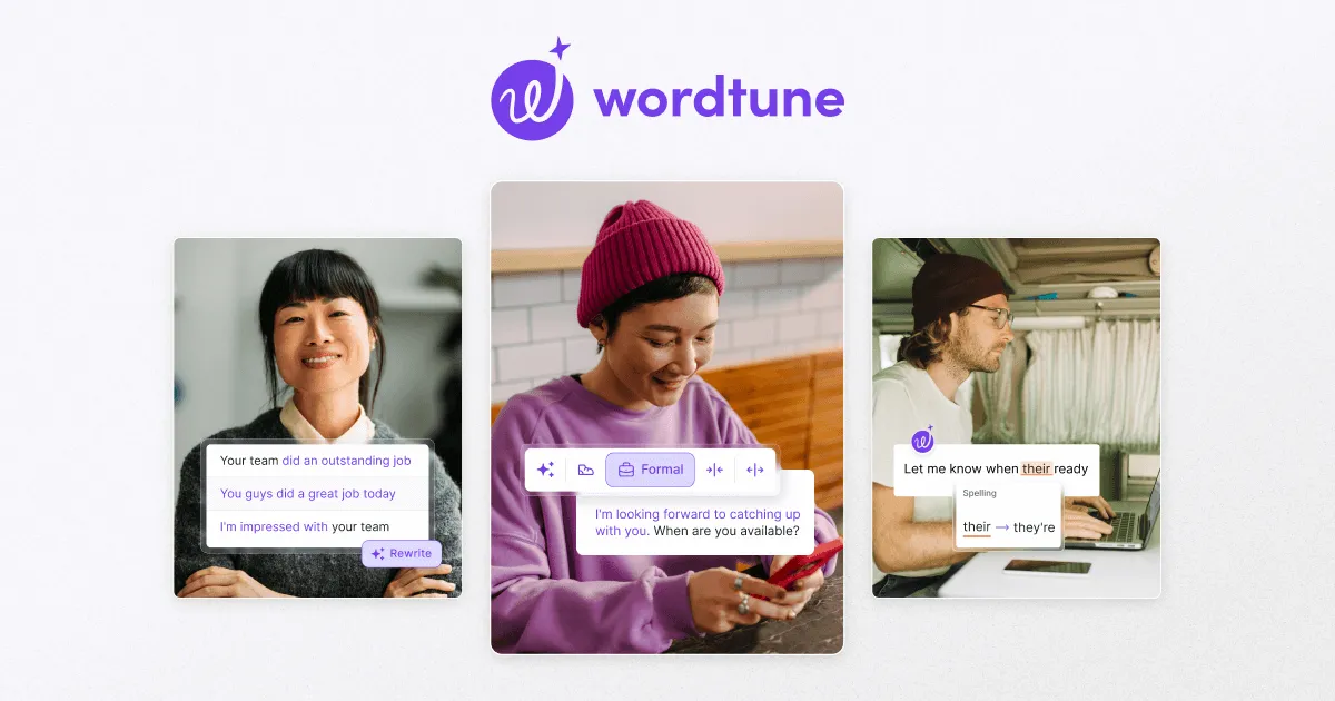Wordtune banner