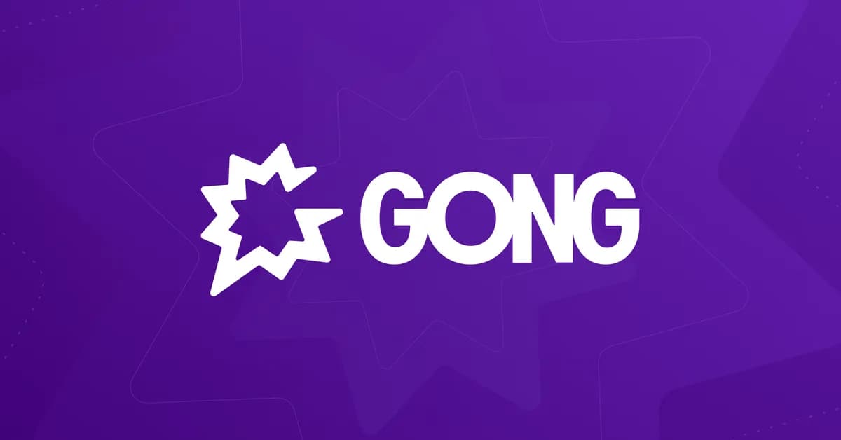 Gong banner