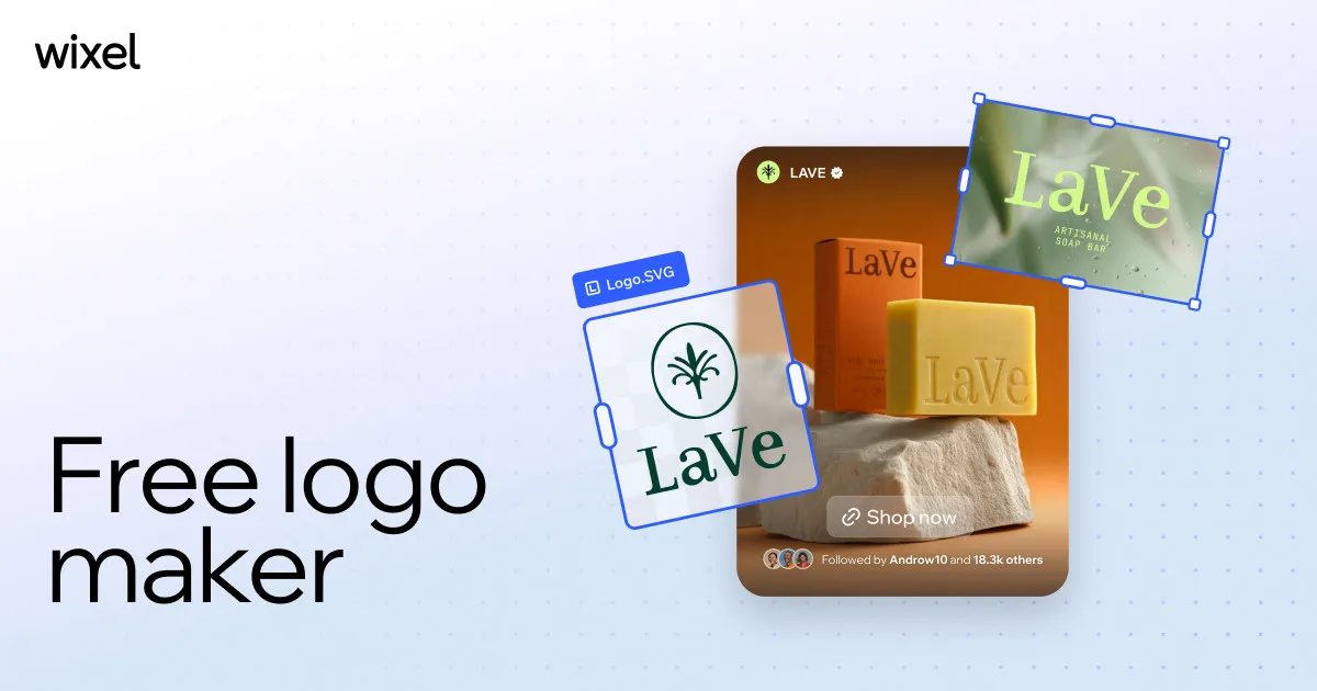 Wix Logo Maker banner