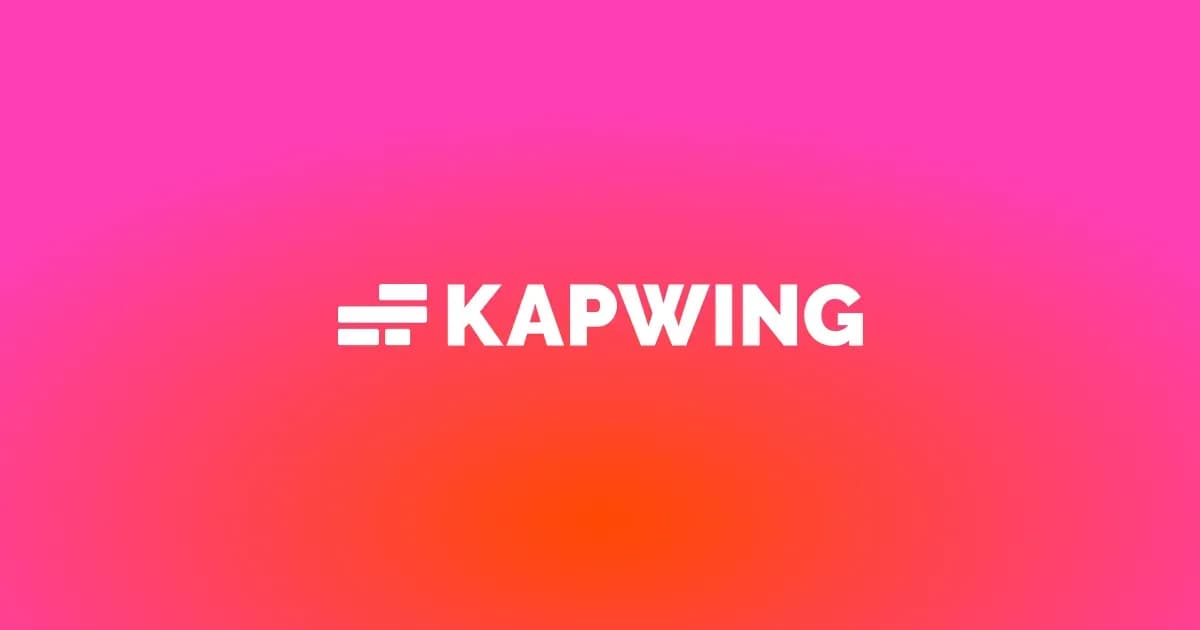 Kapwing banner