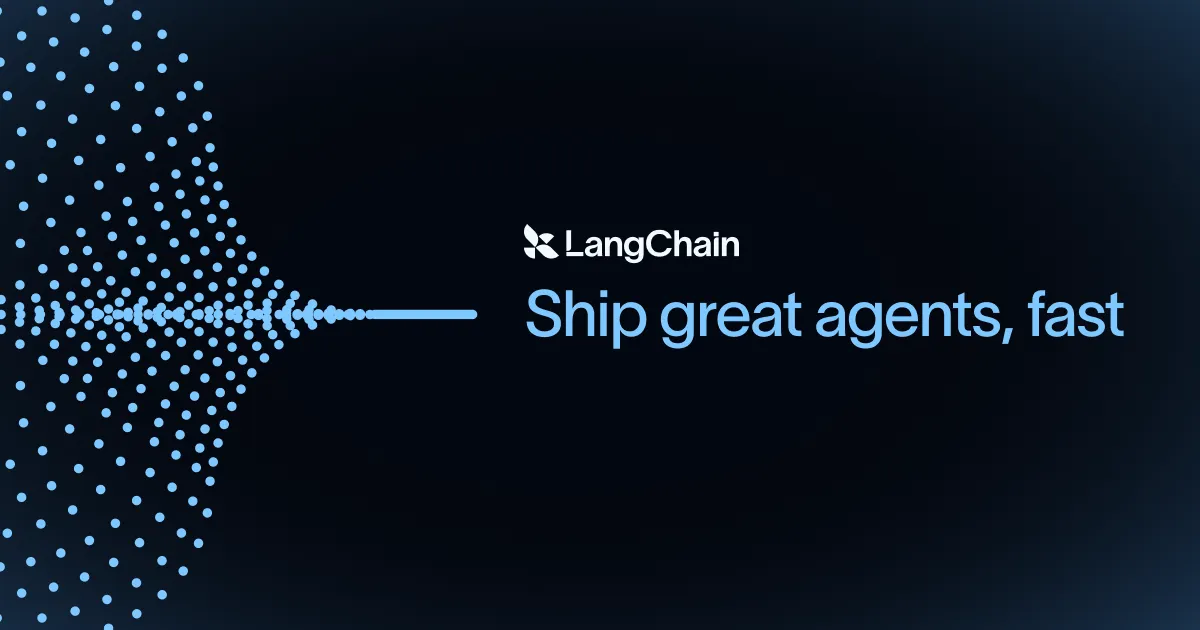 LangChain banner