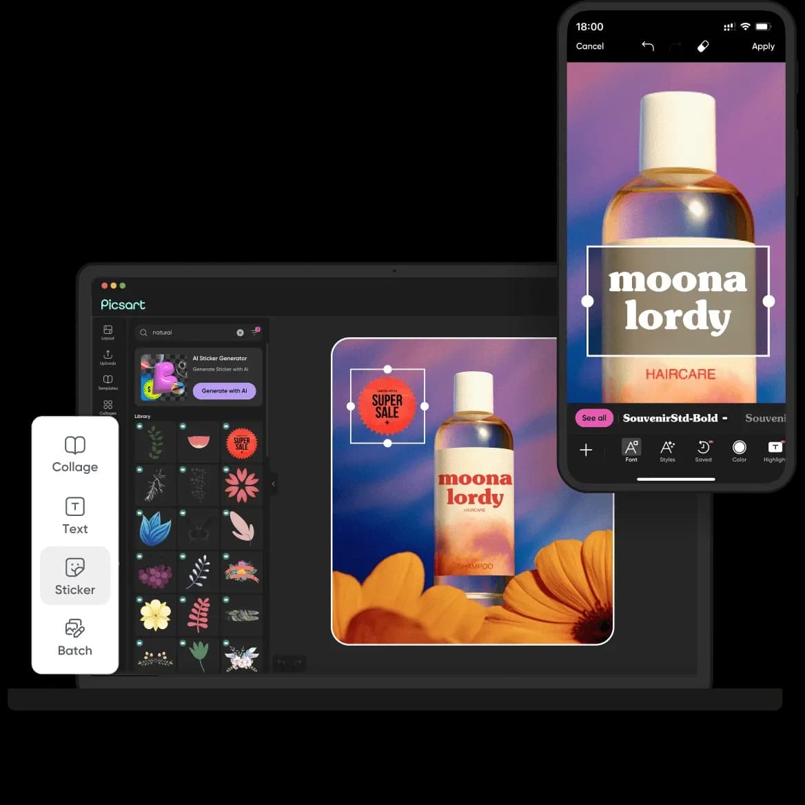 Picsart AI banner