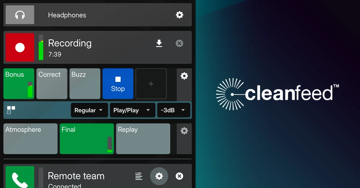 Cleanfeed banner