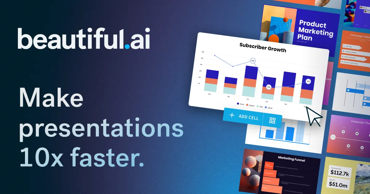 Beautiful.ai banner