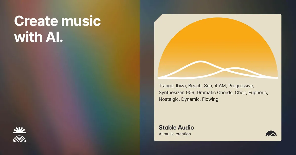Stable Audio banner