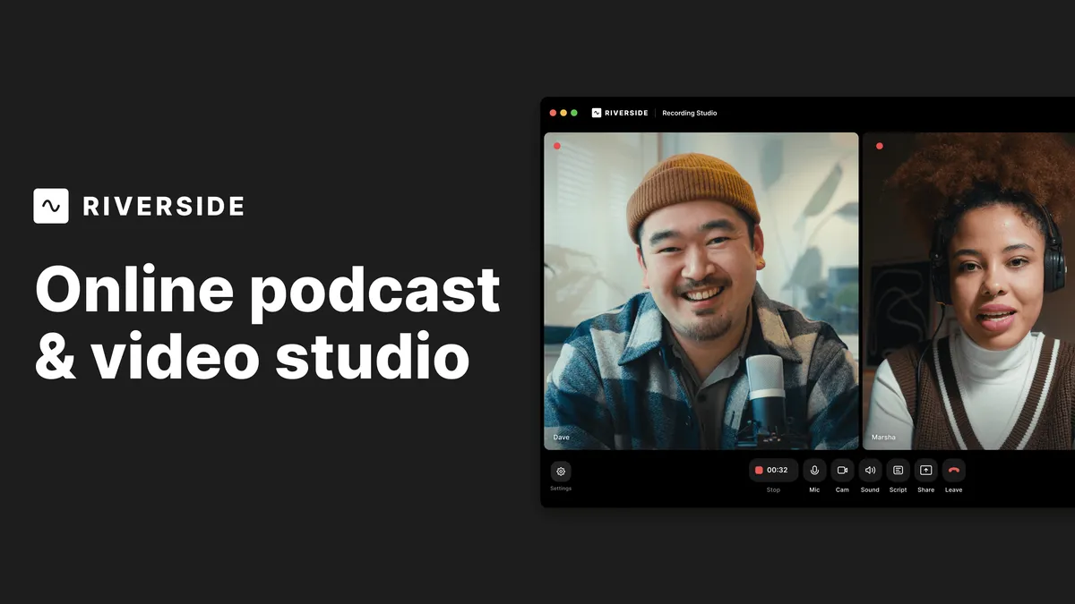 Riverside.fm banner
