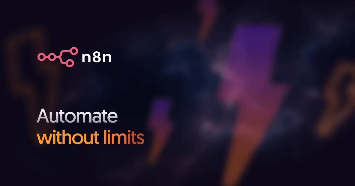n8n banner n8n banner
